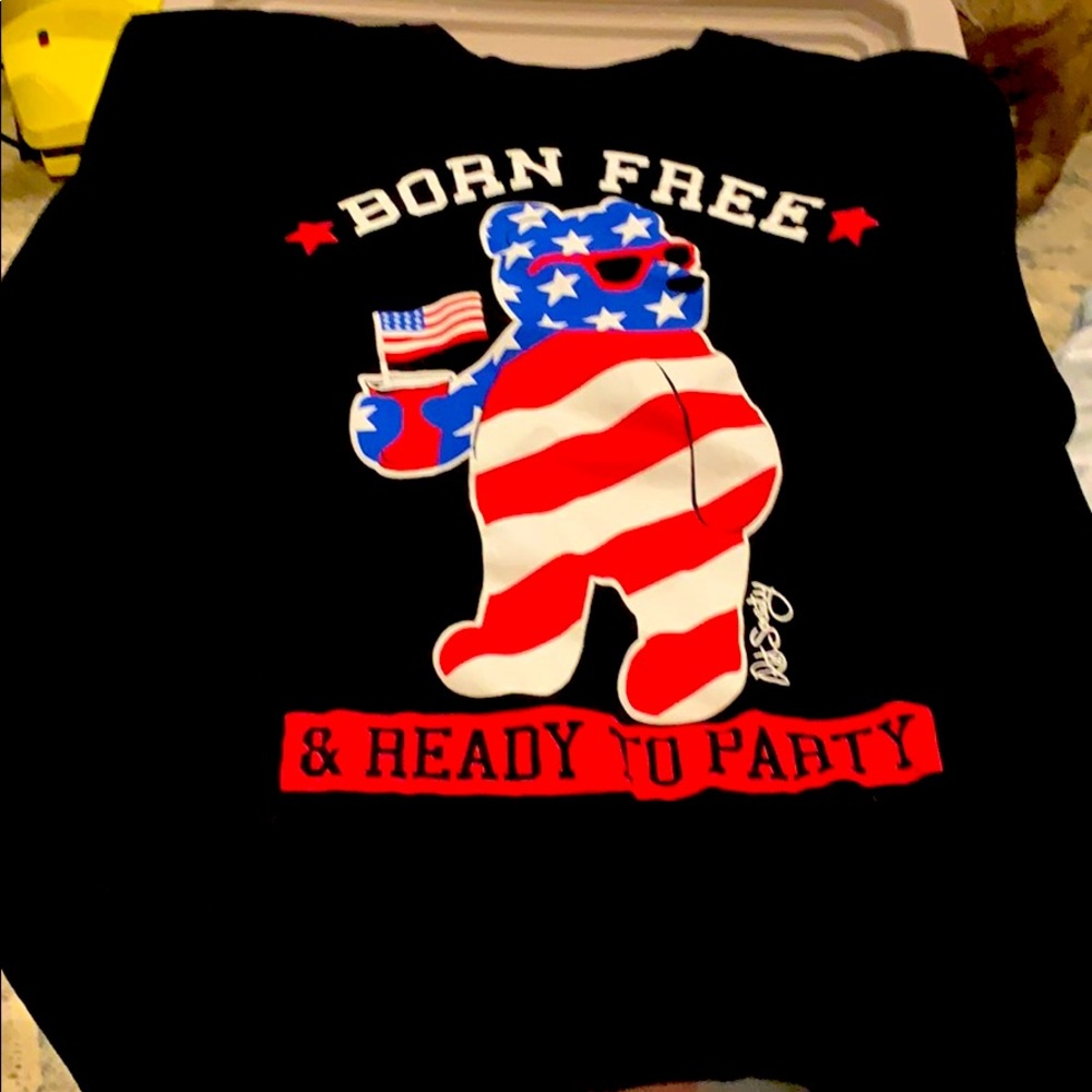 Riot society Born Free and ready to Party T-shirt